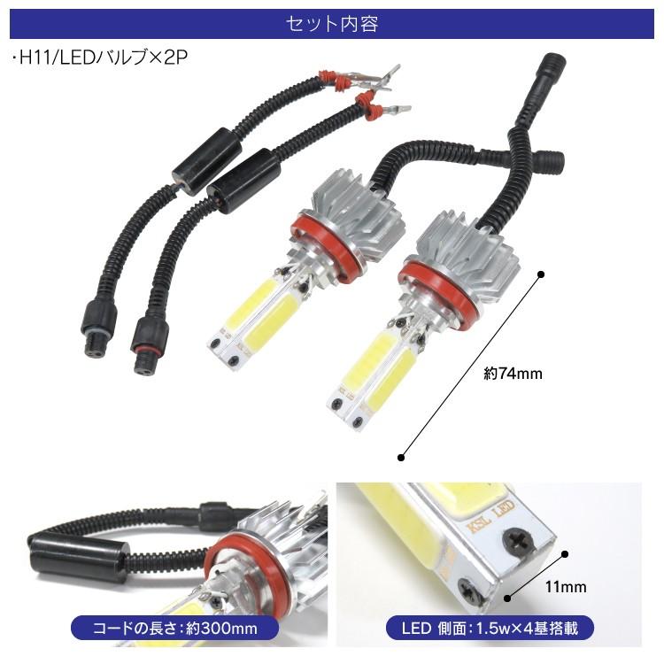 スズキ SX4 S-CROSS YA/YB22Sフォグ LED フォグランプ H11ホワイト 白
