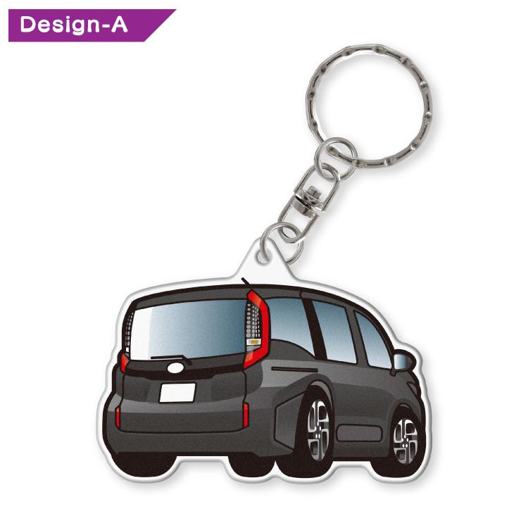 トヨタ シエンタ 10系 キーホルダー アクリルキーホルダー スマート