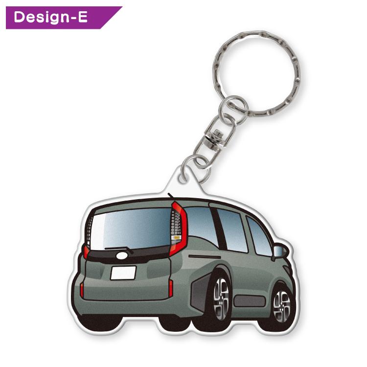 トヨタ シエンタ 10系 キーホルダー アクリルキーホルダー スマート