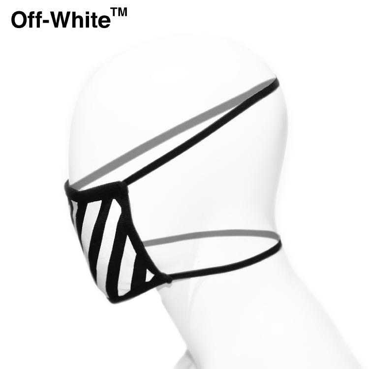off white Off-White オフホワイト マスク 大人用 ふつうサイズ off white Off-White オフホワイト マスク 大人用 ふつうサイズ