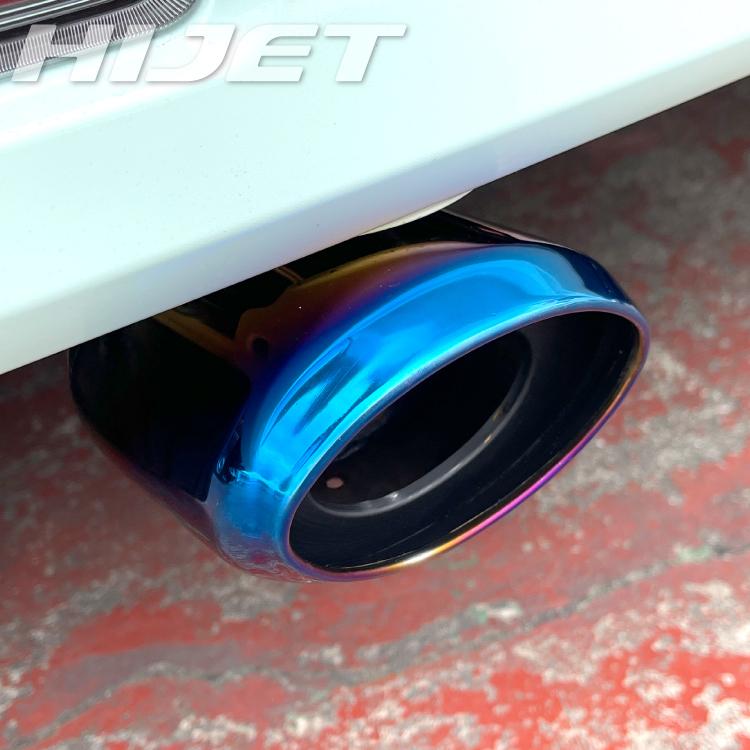 b.ハイゼットカーゴ(NA)アトレーS700VS710V用砲弾型マフラーカッター b.ハイゼットカーゴ(NA)アトレーS700VS710V用砲弾型マフラー