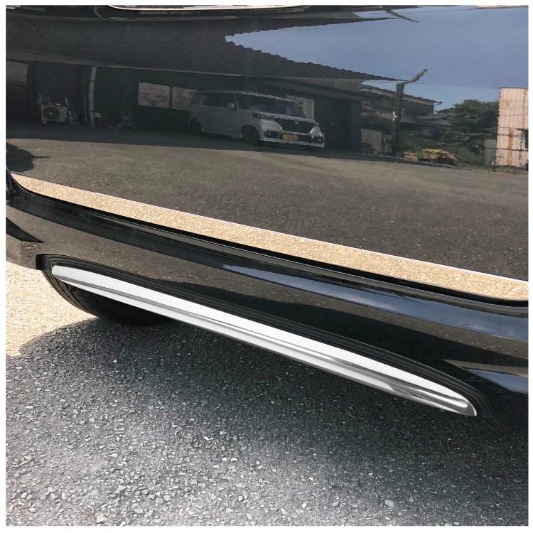 HIRO　NBOXカスタムJF3塗装済みリアガーニッシュ・リアバンパモール N-BOX NBOX カスタム JF3 JF4 前期 ドレスアップ パーツ メッキ リア