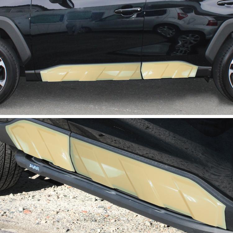 Rav4 2019 - 2023 サイドプレートプロテクター サイドガーニッシュ Rav4 2019 - 2023 サイドプレートプロテクター サイドガーニッシュ