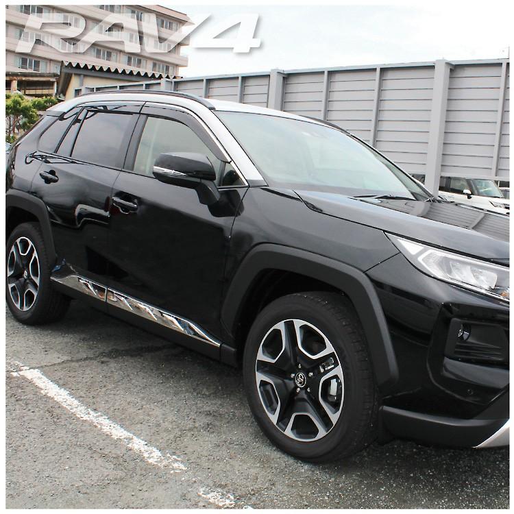 rav4サイドガーニッシュ(ブラック) kuruma-com2006_mpt056-4280