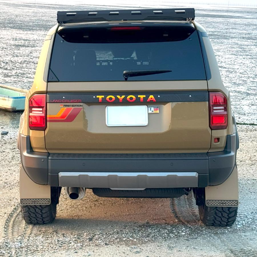 ランドクルーザー 250系 マッドフラップ マッドガード フロント リア