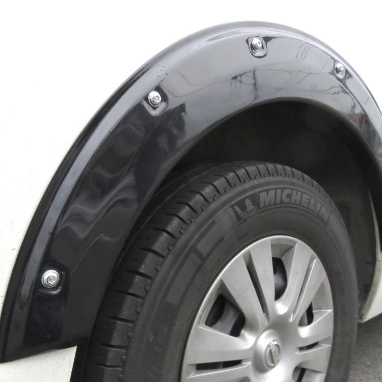 キャラバン NV350 オーバーフェンダー フェンダートリム ダウンルック