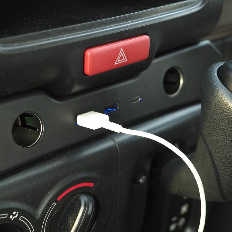 エブリィワゴン エブリィバン DA17V DA17W USB増設キット シガー電源 増設電源ユニット 1P USB Type-c シガーソケット 急速充電 カスタム パーツ