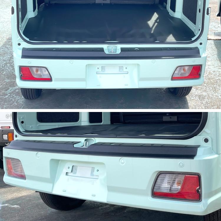 アトレーワゴン S700V S710V リアバンパー ステップガード ラゲッジガード リア カバーガーニッシュ ラゲッジ 傷防止 保護 アクセサリー カスタム パーツ 値下 |  | 12