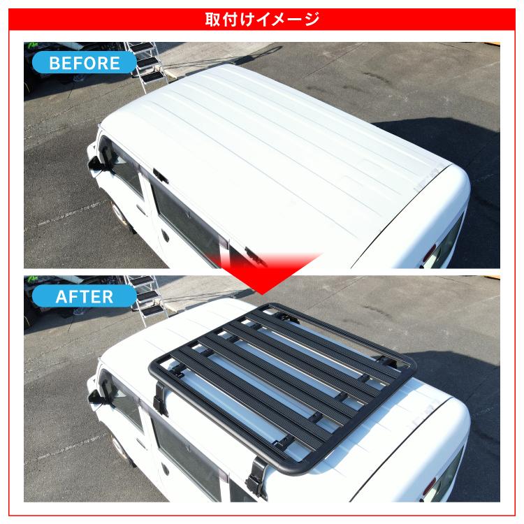 ハイゼットカーゴ S700V S710V ルーフラック フラットタイプ