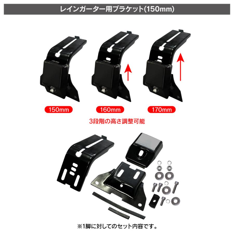 ジムニー JA12V JA12W JA22W ルーフラック フラットタイプ ルーフキャリア キャリア ラック 荷物置き レインガーター オフロード カスタム パーツ |  | 08
