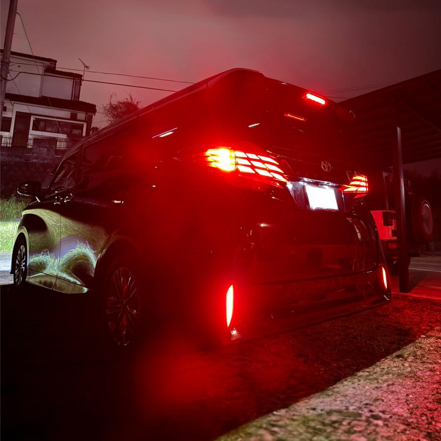 アルファード 40系 LEDリフレクター ランプ 外装 パーツ ブレーキ