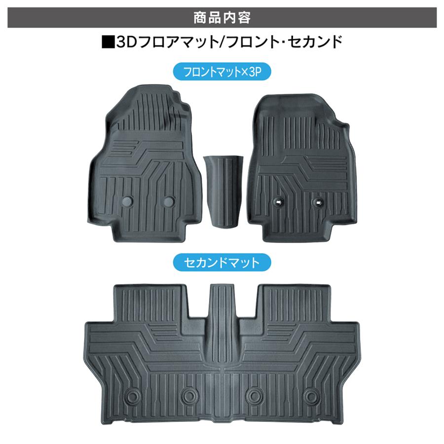 ムーヴキャンバス カスタムパーツ 3D フロアマット 1?2列目 運転席用