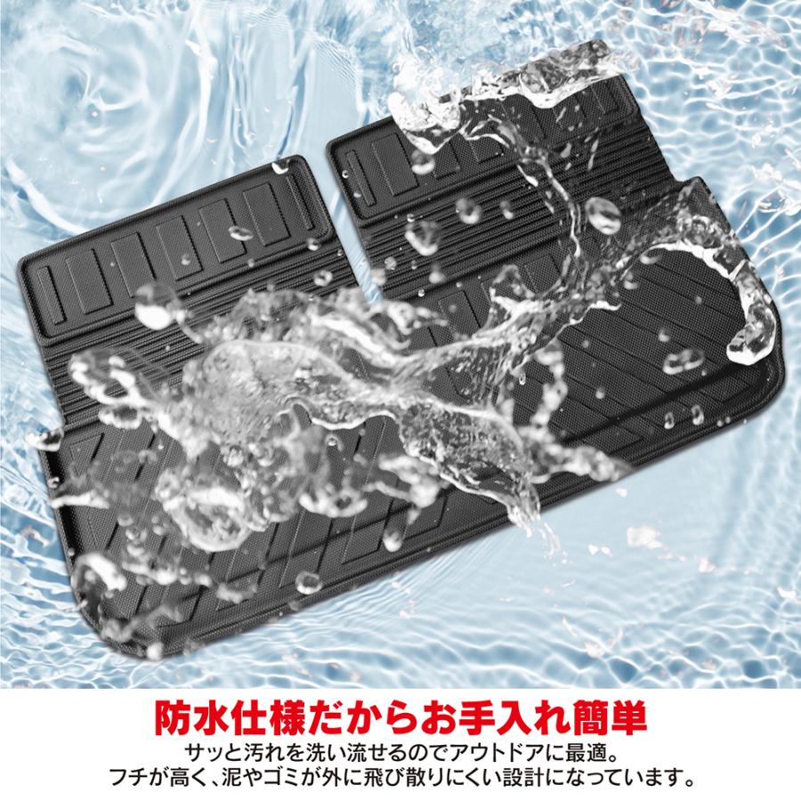 ムーヴキャンバス カスタムパーツ 3D フロアマット ラゲッジマット