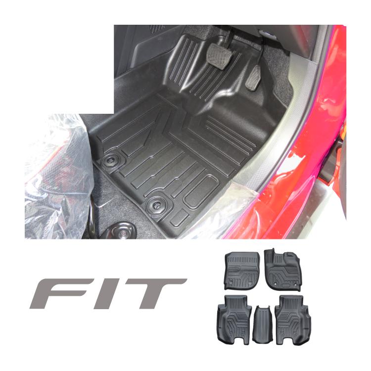 新型 フィット Gr系 パーツ 3d フロアマット 防水マット カーマット フロントマット セカンドマット ラバーマット ゴムマット 立体成型 ホンダ 内装 Sale Rmh029 4d くるまドットコム 通販 Yahoo ショッピング