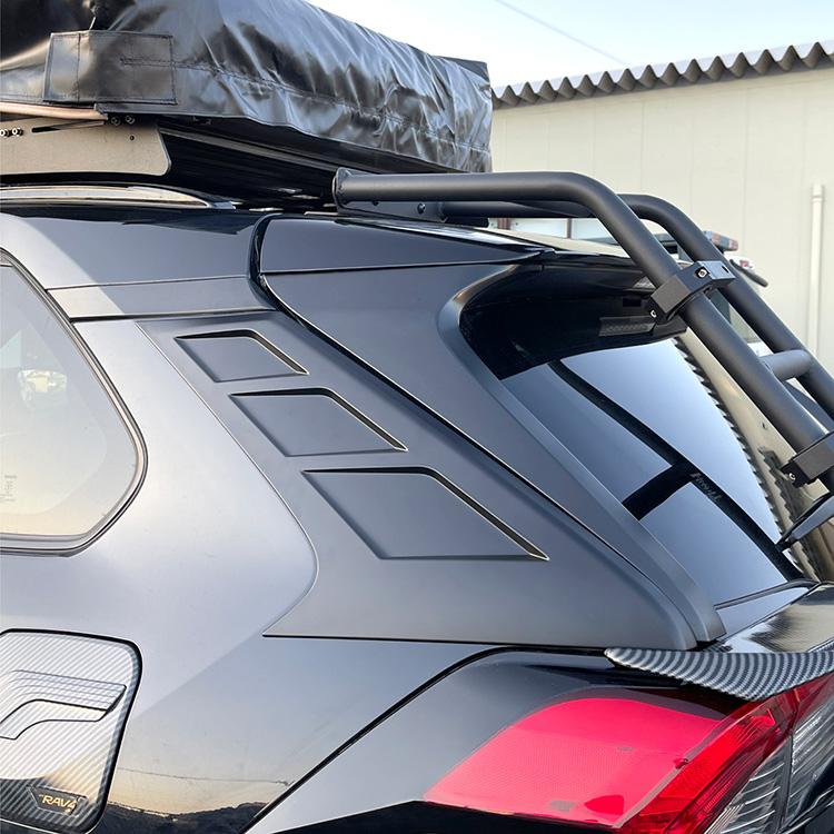 RAV4 50系リアサイドカバー 外装パーツ エアロ Cピラー リアピラー
