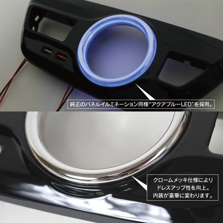 プリウス 50系 パーツ PHV シフトパネル インテリアパネル コンソール