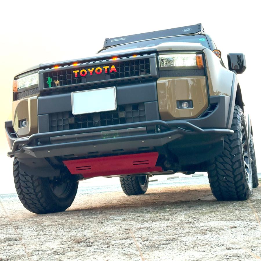 ランドクルーザー 250系 フロント スキッドプレート プロテクター 傷