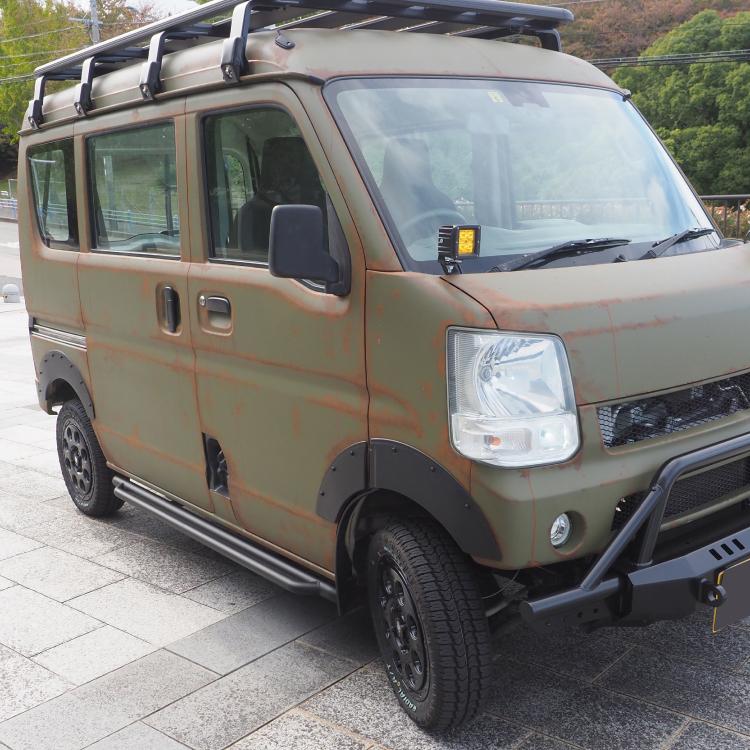 エブリィワゴン DA17W サイドステップ ランニングボード