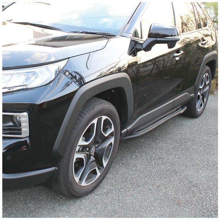 新型 RAV4 50系 パーツ カスタム サイドガーニッシュ サイド