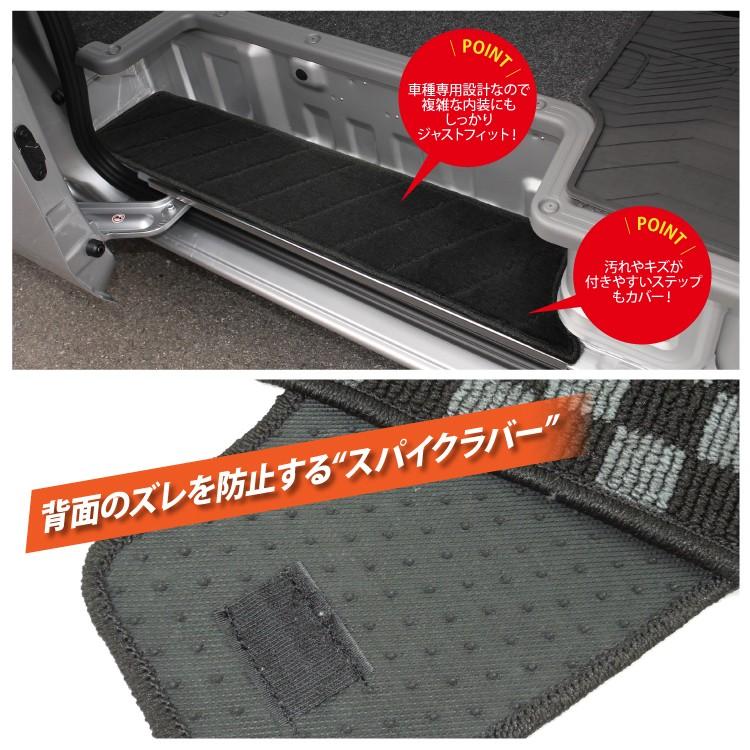 キャラバン NV350 フロアマット DX E26 フロントマット ステップ