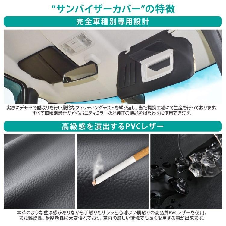 NBOX カスタム パーツ アクセサリー 車用 カーバイザー サンバイザー