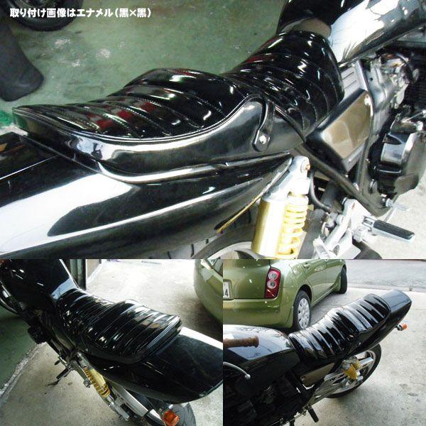 ヤマハXJR400用変形タックロールシート 艶エナメル : くるま ヤマハXJR400用変形タックロールシート 艶エナメル : くるま
