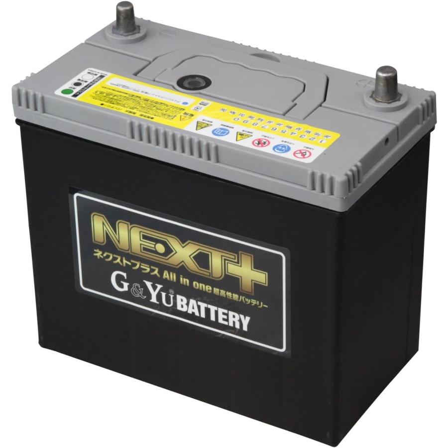 G＆Yuバッテリー NAL-N-80(S)/B24L(S) 旧品番NP75B24L(S) N-55(S) 太 