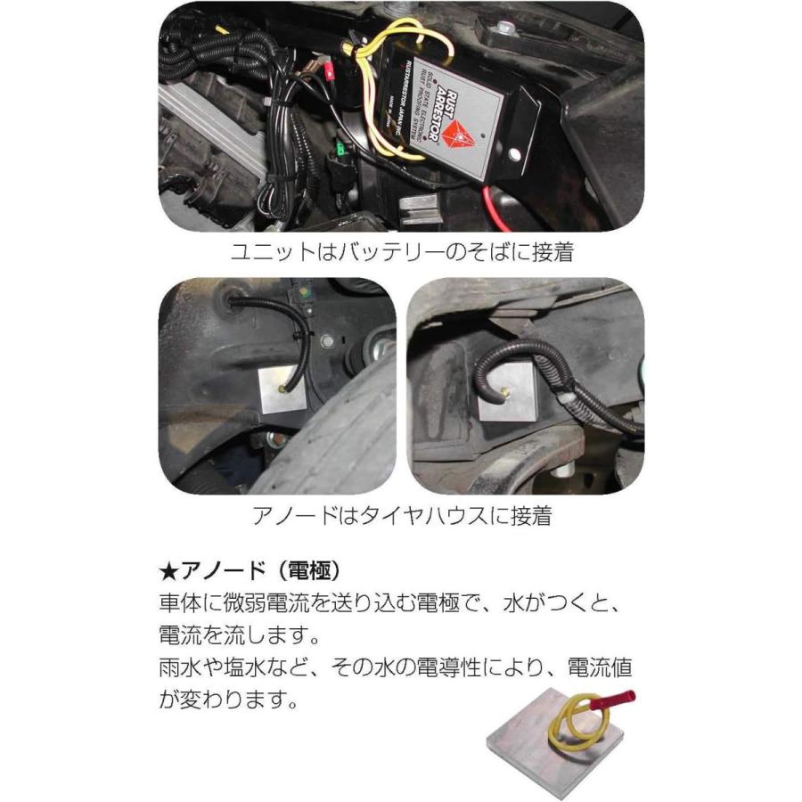 RA04 ラストアレスター RA12V-4ch 防錆装置 ワゴン・普通トラック用
