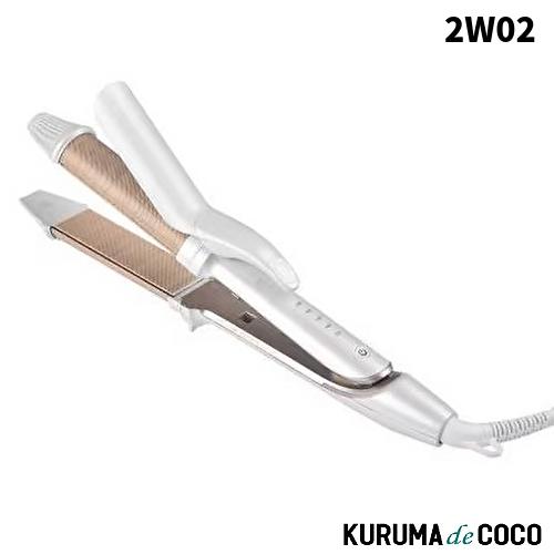 KINUJO 2W02(キャンセルしないでください) KINUJO（絹女） KINUJO 2WAY IRON カール＆ストレート へアイロン 32mm