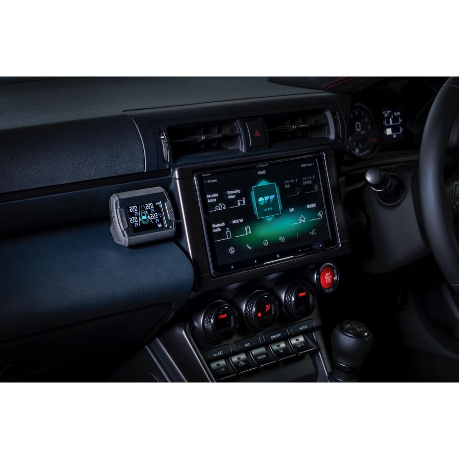 エアセーフ AirSafe AS-4SV 乗用車用 タイヤ空気圧センサー 汎用タイプのAirSafeは、乗用車から商用車のスチールホイールから ...