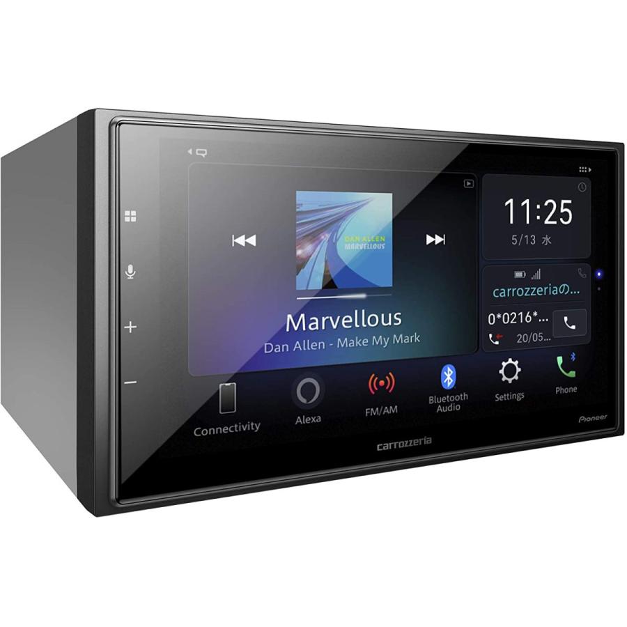 パイオニア カーオーディオ カロッツェリア DMH-SZ700 6.8型 Amazon Alexa搭載 AppleCarPlay AndroidAuto?対応 2DIN Bluetooth/USB カロッツェリア パイオニア カーオーディオ DMH-SZ700 6.8型 Amazon