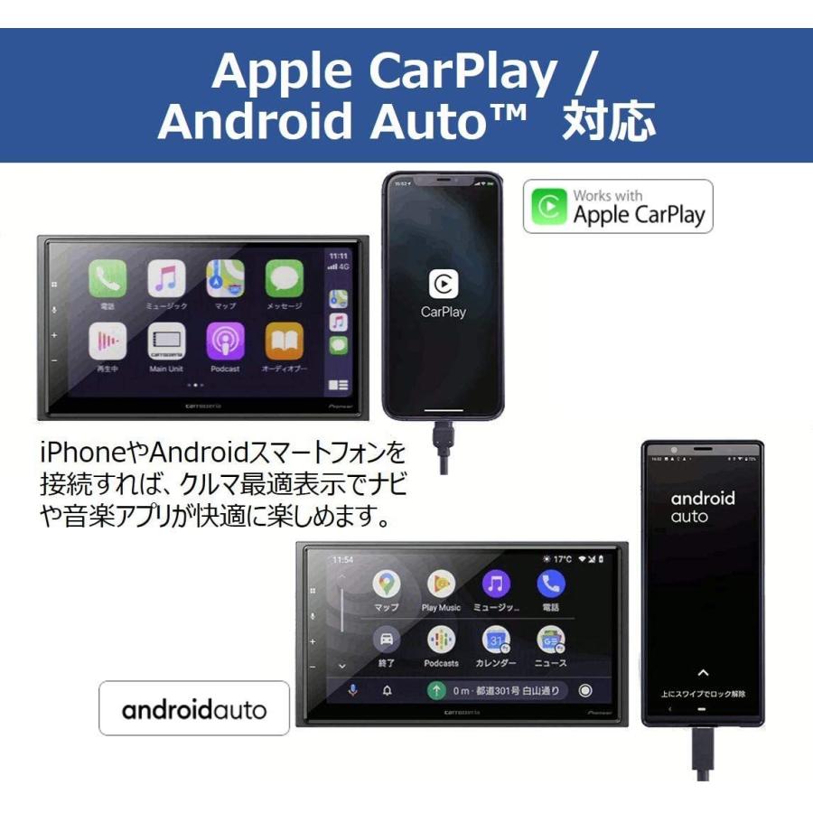 カロッツェリア パイオニア カーオーディオ DMH-SZ700 6.8型 Amazon