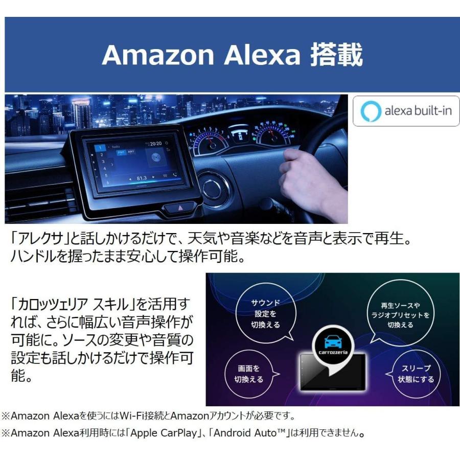 パイオニア カーオーディオ カロッツェリア Dmh Sz700 6 8型 Amazon Alexa搭載 Applecarplay Androidauto 対応 2din Bluetooth Usb Dmh Sz700 Kurumadecocoオンラインストア 通販 Yahoo ショッピング