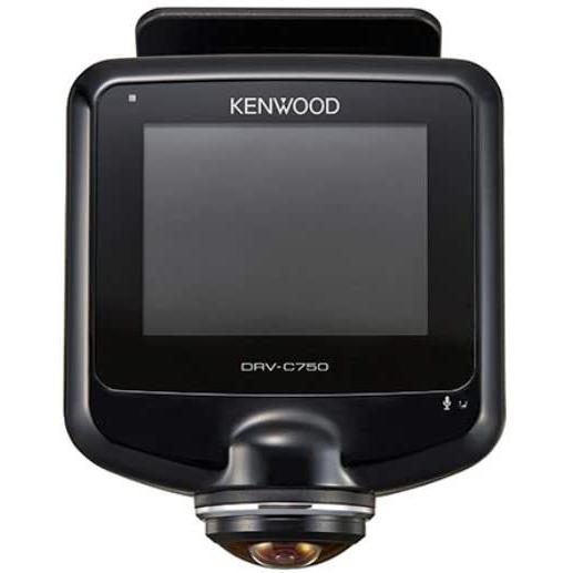 KENWOODケンウッドDRV-C750+CMOS-DR750水平360°/垂直240°全方位録画対応ドライブレコーダー+後方録画用リアカメラセット｜kurumadecoco｜03