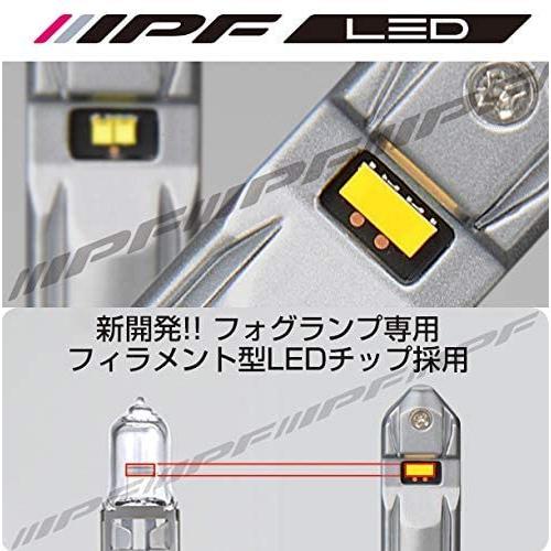 IPF F134FLB H3/H3c フォグランプ専用LEDバルブ 極黄色2400K IPF F134FLB H3/H3c フォグランプ専用LEDバルブ 極黄色2400K