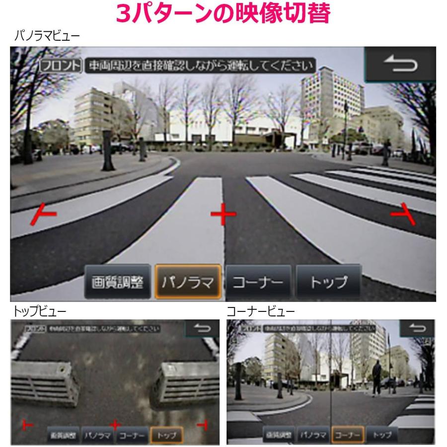 アルパイン ALPINE HCE-C2500FDマルチビューフロントカメラ