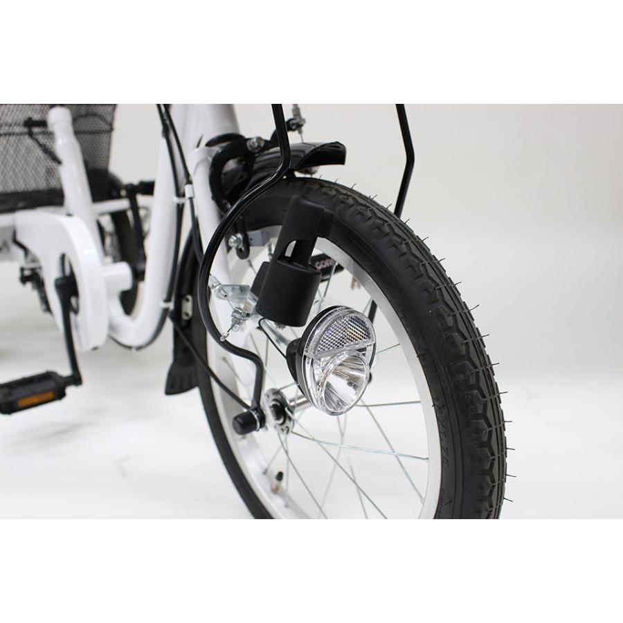 ミムゴ MG-TRE16L SWING CHARLIE ロータイプ三輪自転車Lの画像