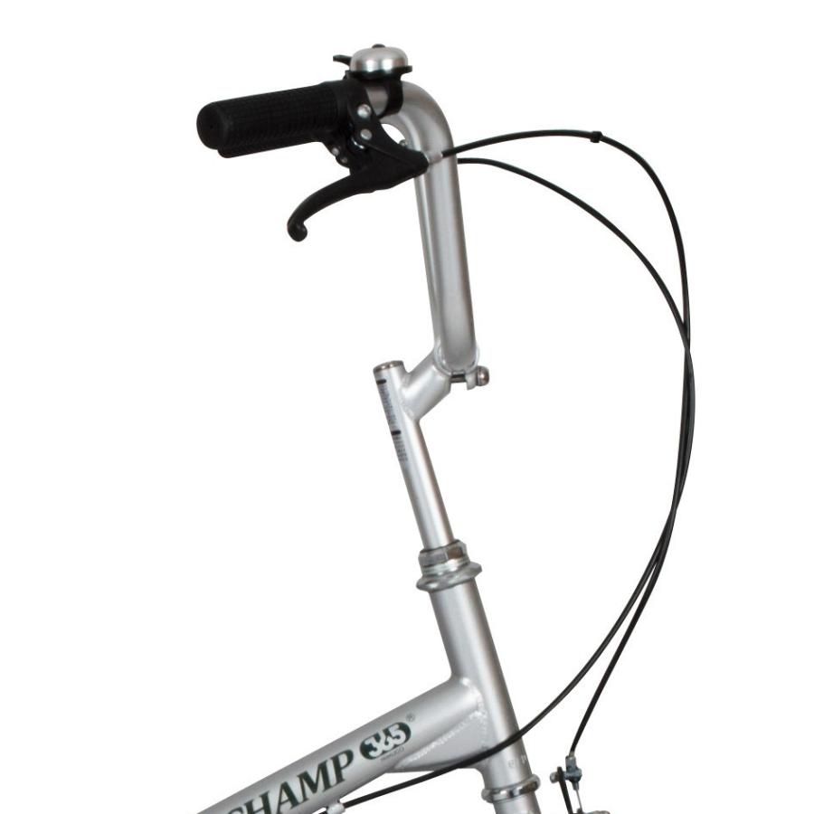 FIELD CHAMP365 No72750 16インチ折り畳み自転車カラーシルバー