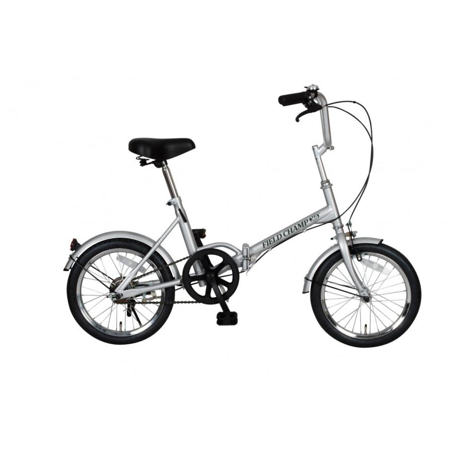 FIELD CHAMP365 No72750 16インチ折り畳み自転車カラーシルバー