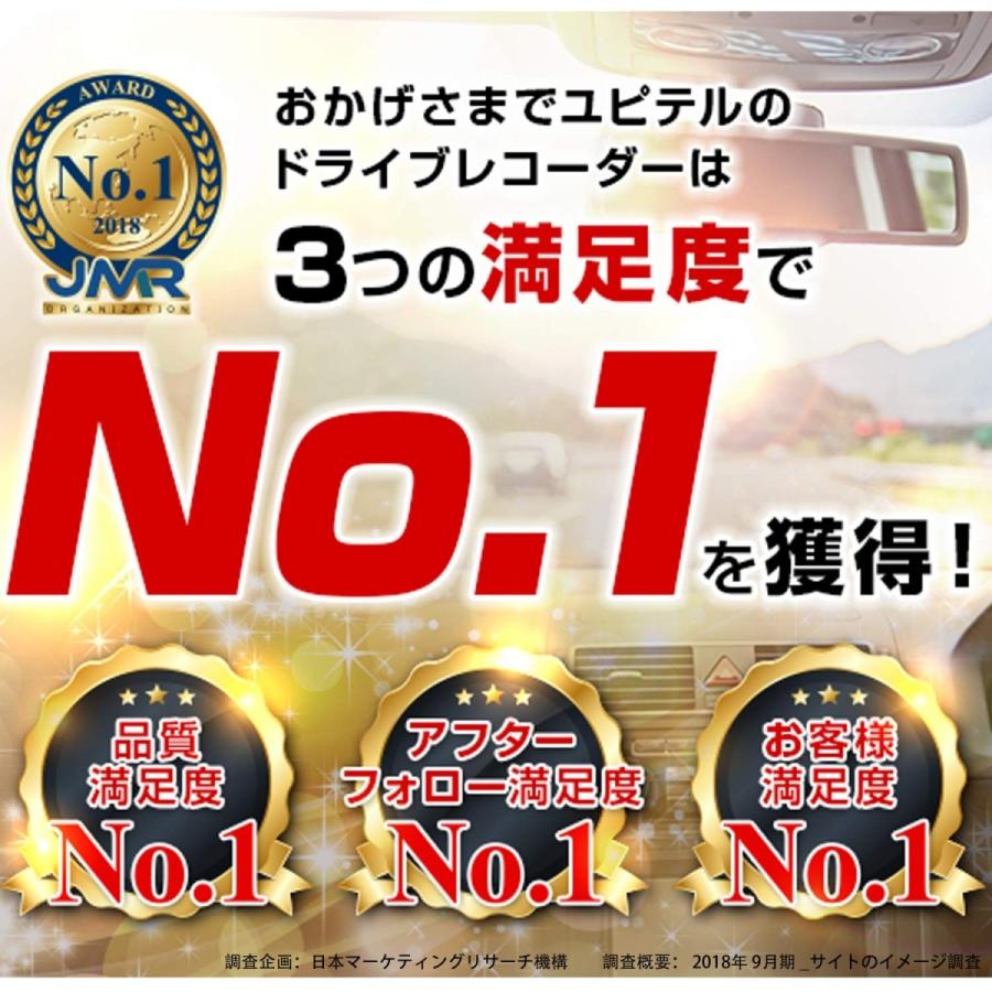 ユピテル 720度 (360度+360度) 全天球ドライブレコーダー 日本製