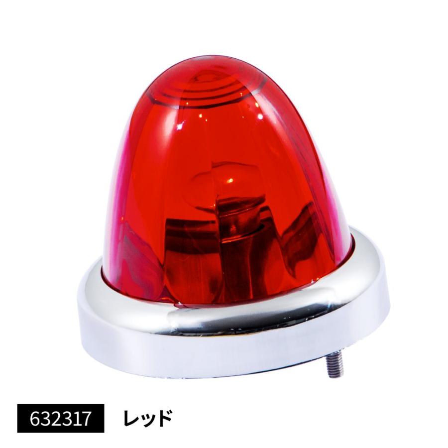 ジェットイノウエ 632317 バスマーカーランプA-1型メッキリング レッド