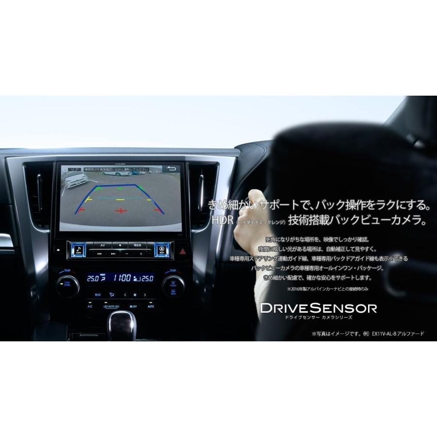 アルパイン ALPINE HCE-C1000D-HA ハリアー専用 バックビューカメラ 