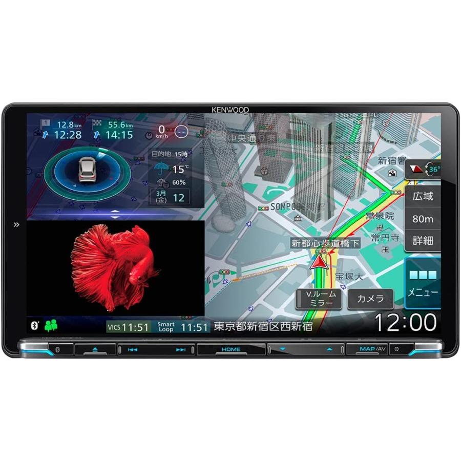 KENWOOD カーナビゲーション ケンウッド MDV-M908HDL 9インチフルセグ 