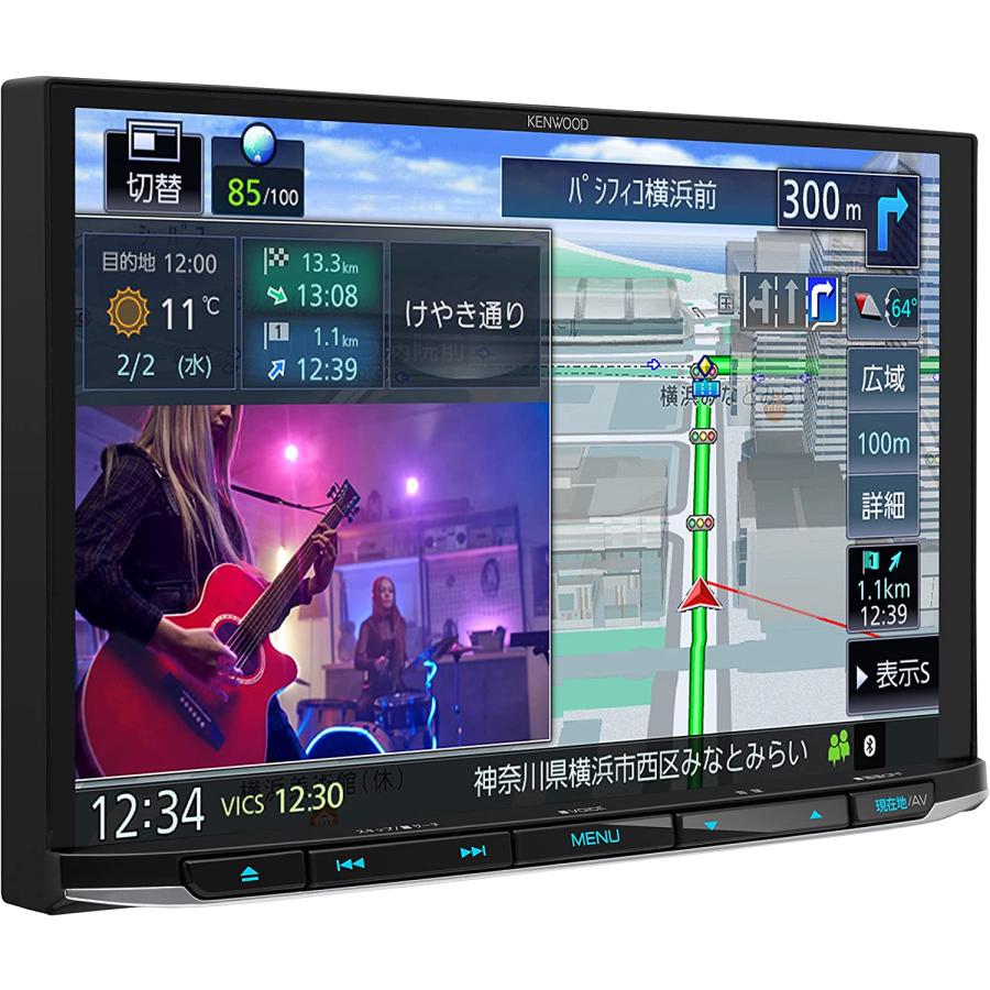 彩速ナビ ケンウッド カーナビ 8V型 大画面 MDV-S809L フルセグ ナビ