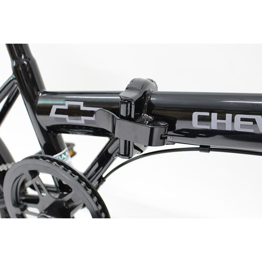 ミムゴ MG-CV16BAA-BK CHEVROLET 16インチ折畳み自転車BK