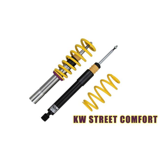 最先端特価 Kw ストリートコンフォートアウディa4 B8 セダン4wd 07y 11 15y 09 カーヴェー車高調street Comfort Audi 正規品超歓迎直輸入