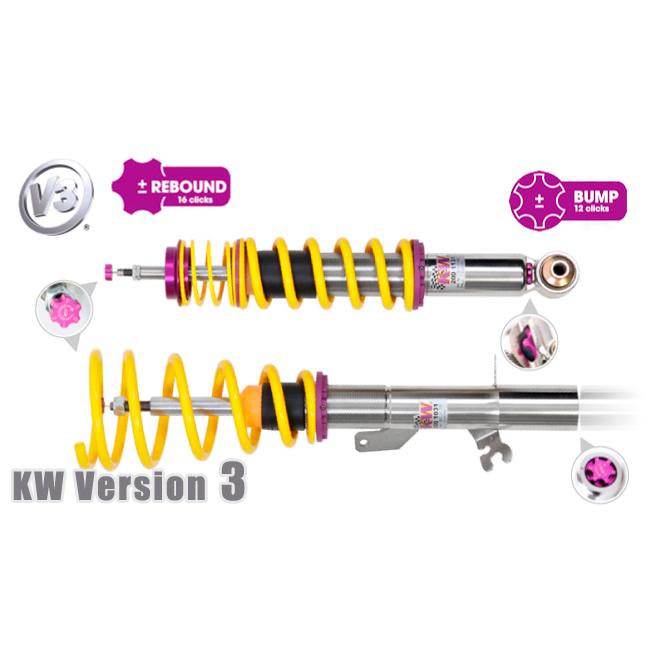 オープニングセール Kw Version3 Version 3 ミニ ミニ 14y 03 F56 ミニ 3dr 14y 03 カーヴェー 車高調 バージョン3 Version 3 Mini Uvの木陰 紫外線対策グッズ eb Sisnet Cubreseguros Com