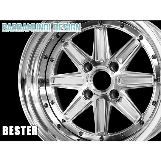 バラマンディ ベステル 14インチ×6J Barramundi ホイール 送料無料