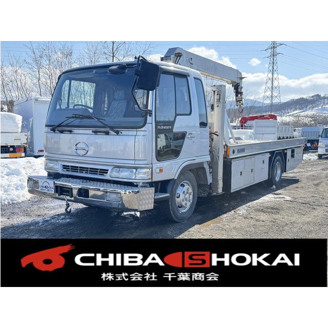 支払総額8,490,000円】中古車 日野 レンジャー レッカー車 タダノ3段 