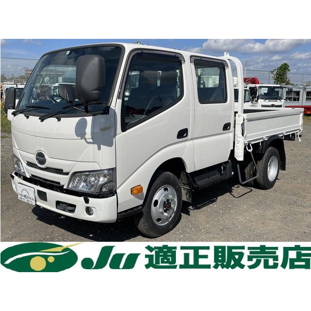 中古車 最大94 Offクーポン 日野 デュトロ 全低床セミロング Wキャブ 4wd